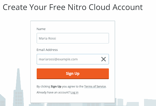 01-Sign Up _ Nitro Cloud