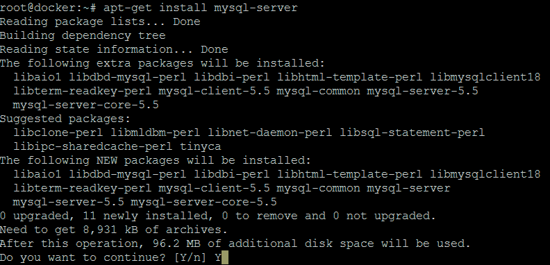 install-mysql-server