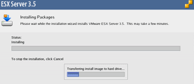 installing package vmware