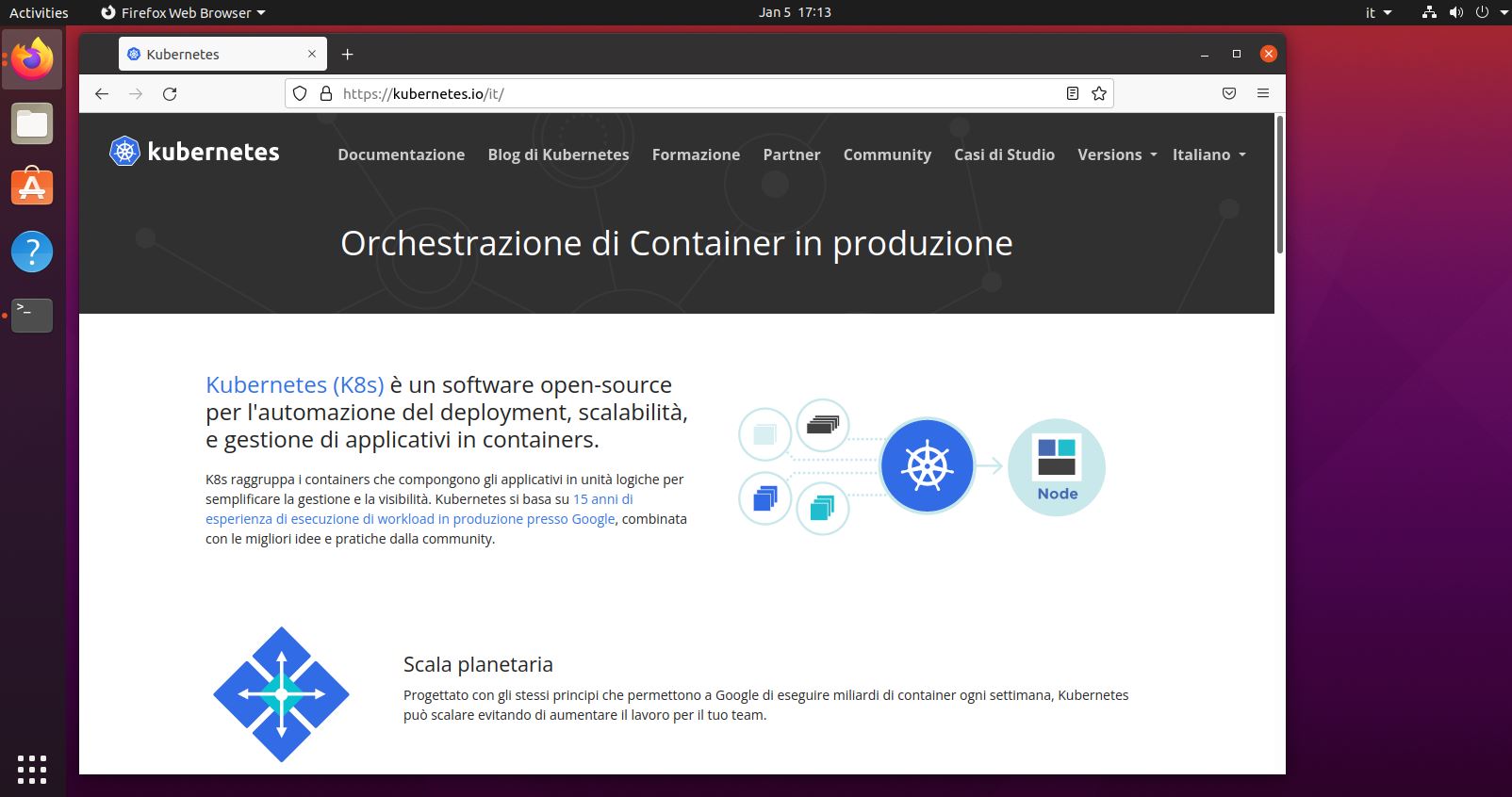 Installare Kubernetes su Ubuntu 20.04