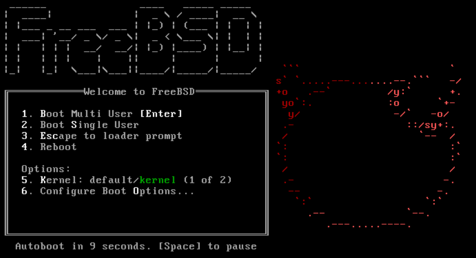 FreeBSD 8 paravirtualizzato su Xen
