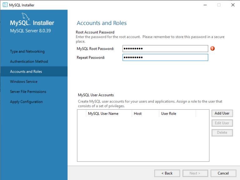 Installare MySQL su Windows – valent
