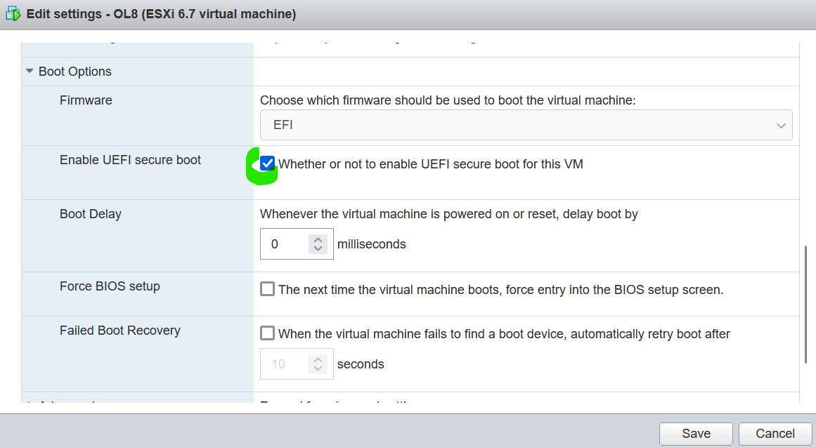 Esxi Secure Boot – How can set require secure boot TRUE on esxi host ...